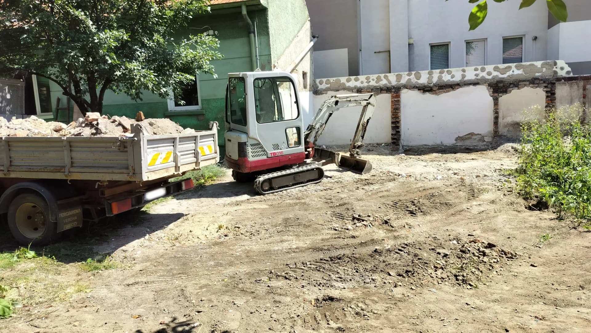 Livrare balast pentru fundație casă